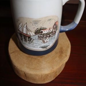 COLLECTORS MUG WITH SAILING SCENE